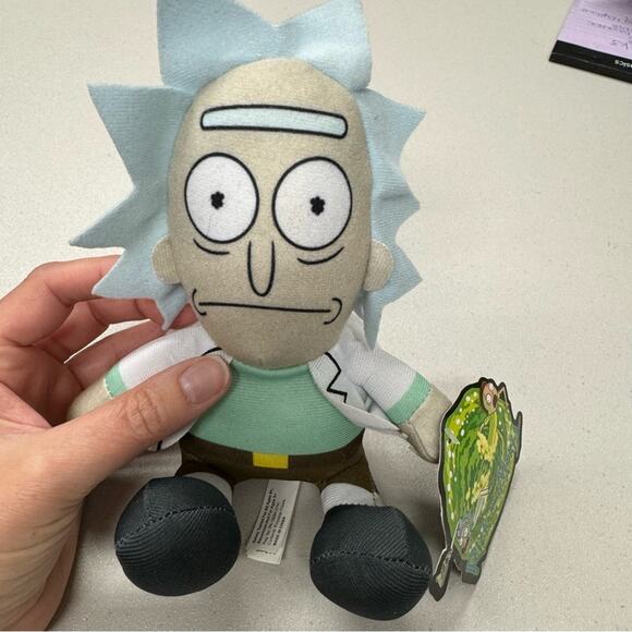 Rick & Morty Toy Factory Mini Plush 12in New Stuffed Toy - Picture 1 of 6